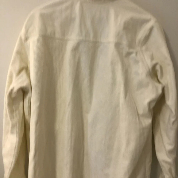 3/$25 ❥ NWOT Joe Fresh Cream White Cream Corduroy Shirt Jacket Shacket Plus 1X - Picture 5 of 8
